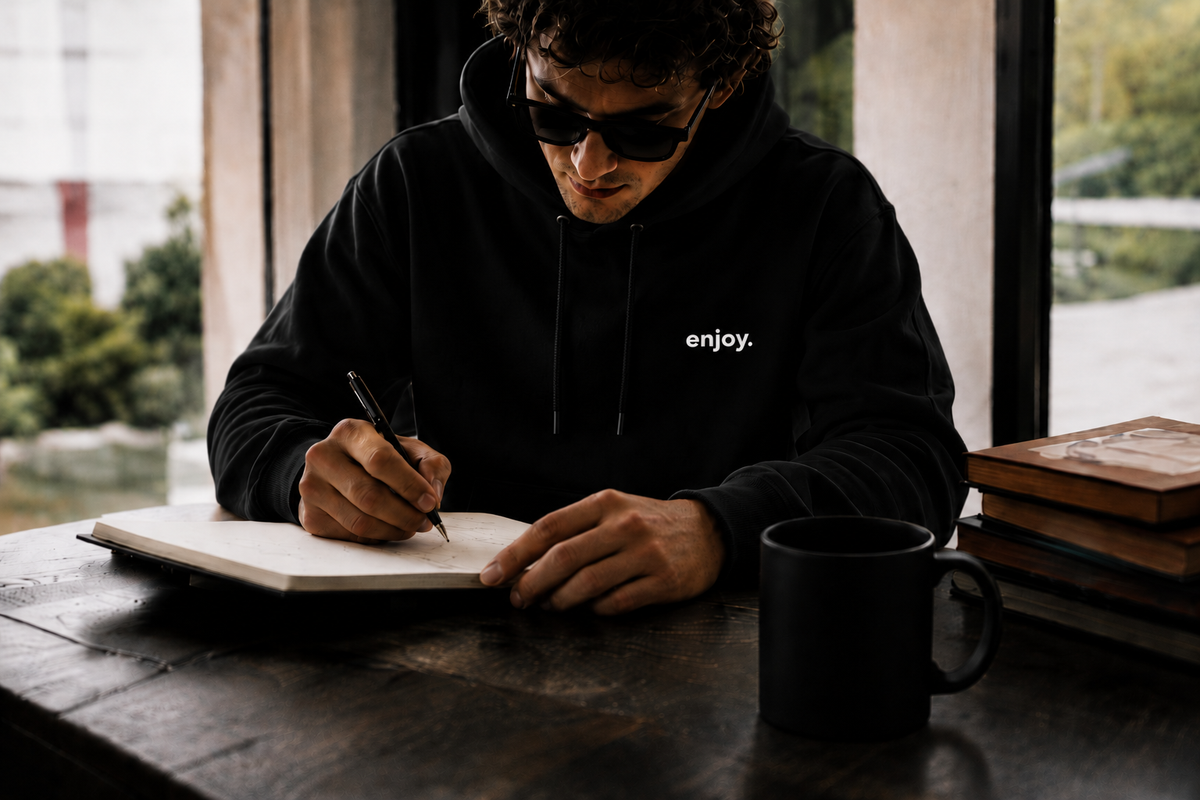 enjoy. hoodie.