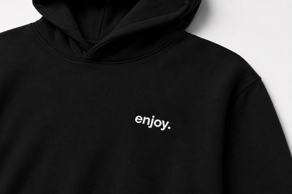 enjoy. hoodie.